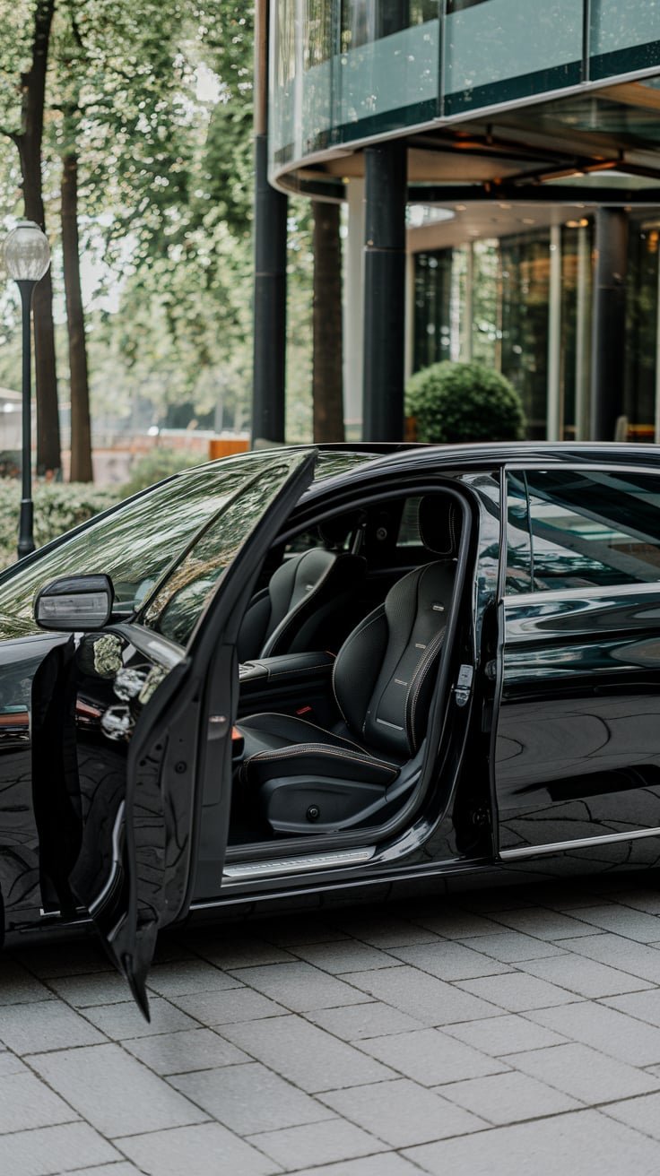 Mercedes E-Class chauffeur car