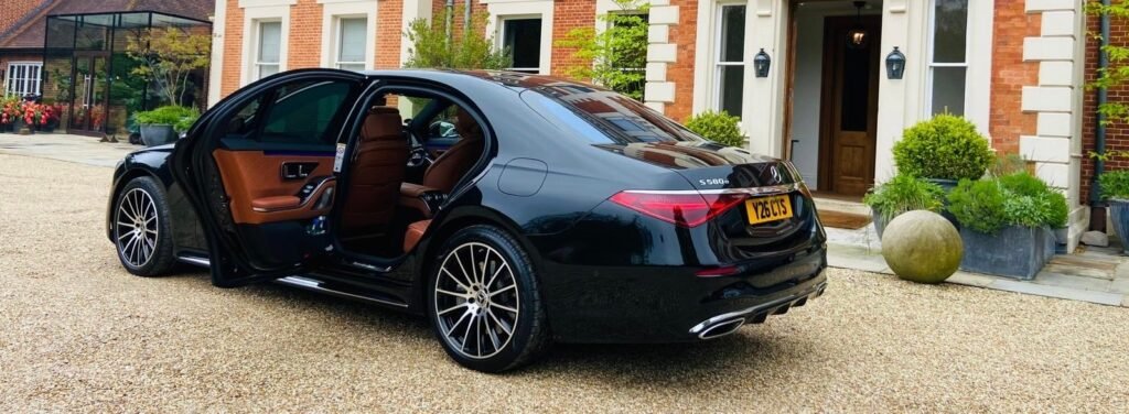 Mercedes S class first class chauffeur car