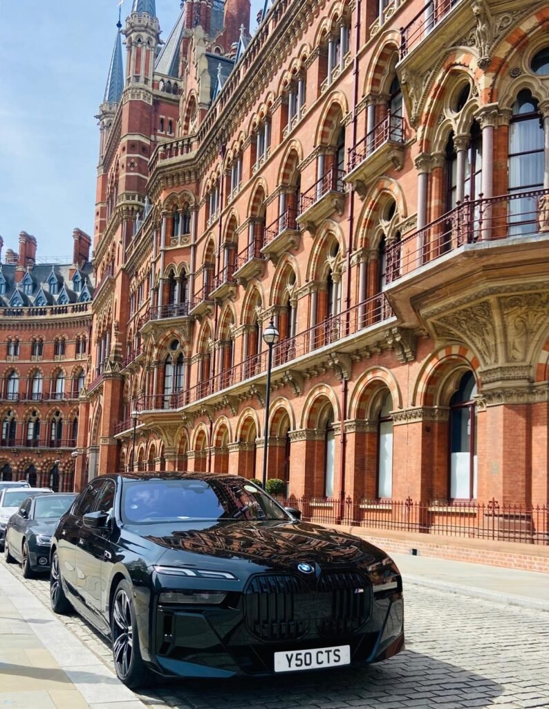 BMW chauffeur car London